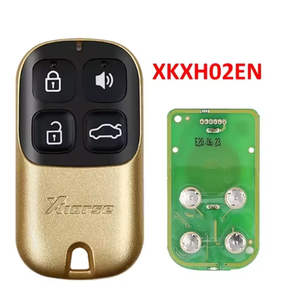 รีโมทคอนโทรล4ปุ่มอเนกประสงค์สำหรับ xhorse XKXH02EN กุญแจเปล่าเวอร์ชันภาษาอังกฤษ VDI - Product Image 2