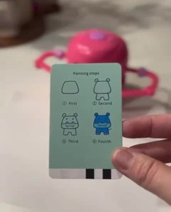 ロボットロボット自動絵画学習インテリジェントマシン玩具教育斜め漫画描画 & 言葉スペルロボット - Product Image 3