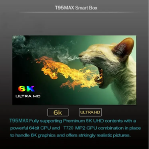 Set Top <strong>Box</strong> T95max+ Amlogic S905X3 OEM 100*100*18mm Android 9.0 Tv <strong>Box</strong> Dual Band BT Media/vedio Player for Smart Tv <strong>Box</strong> - Product Image 3