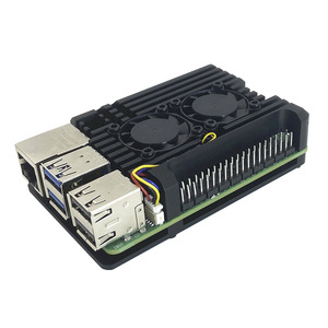 Scocca dissipatore di calore Raspberry PI 5a generazione con ventaglio