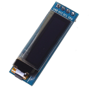 0,91 Zoll OLED-Modul 0,91 "Weiß Blau 128 X32 LCD-LED-Anzeige 0,91" IIC-Kommunikation für Arduino
