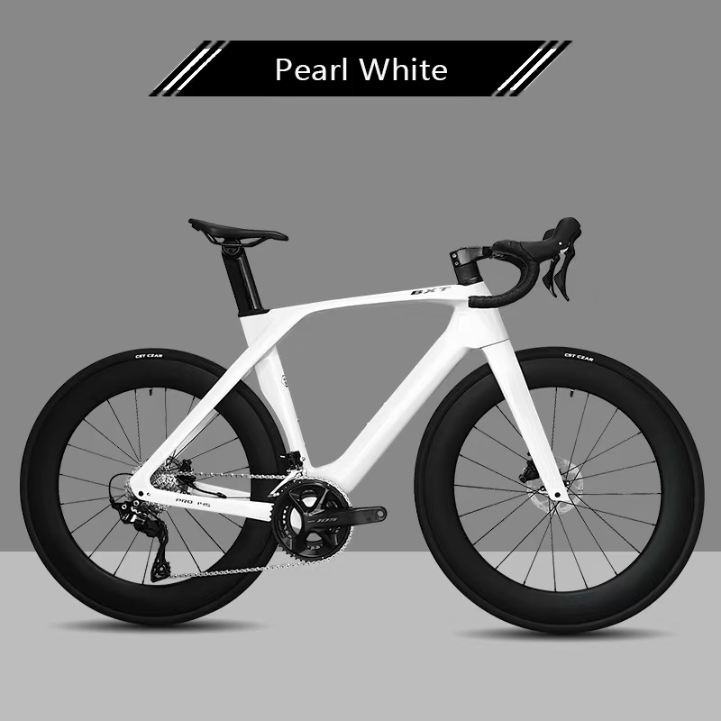 Blanc nacré-Shimano 105 R7120 2x12S