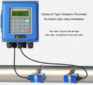 OEM 4~20mA <strong>Output</strong> Meter Wall-mounted Type Ultrasonic <strong>Flowmeter</strong> Digital Water Smart Ultrasonic Flow Meter - Product Image 2