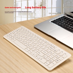 Nuevo Chocolate 104 Teclas Teclado inalámbrico BT Juego de oficina Teclado de computadora con teclado numérico