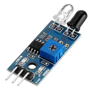 Módulo de Sensor de evitación de obstáculos infrarrojo IR de electrónica inteligente, Robot de coche inteligente, fotoeléctrico reflectante de 3 pines, 3 uds.