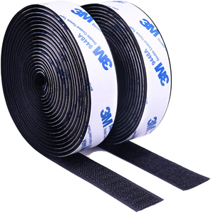 Custom <strong>Elastic</strong> Self-Adhesive Double Side <strong>Hook</strong> <strong>and</strong> <strong>Loop</strong> Fasteners New Fish Button Tap Cuff for Garment - Product Image 1