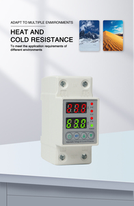 Voltriq High Quality Din Rail AC and DC over and under <strong>Voltage</strong> over Current Protector Device 40A S63Aingle Phase Electric VAP - Product Image 4
