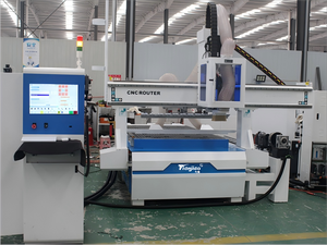 China 1325 1530 3D CNC enrutador de madera ATC cambiador de herramientas lineales Mach3 Control para muebles fabricación de gabinetes grabado de carpintería - Product Image 3