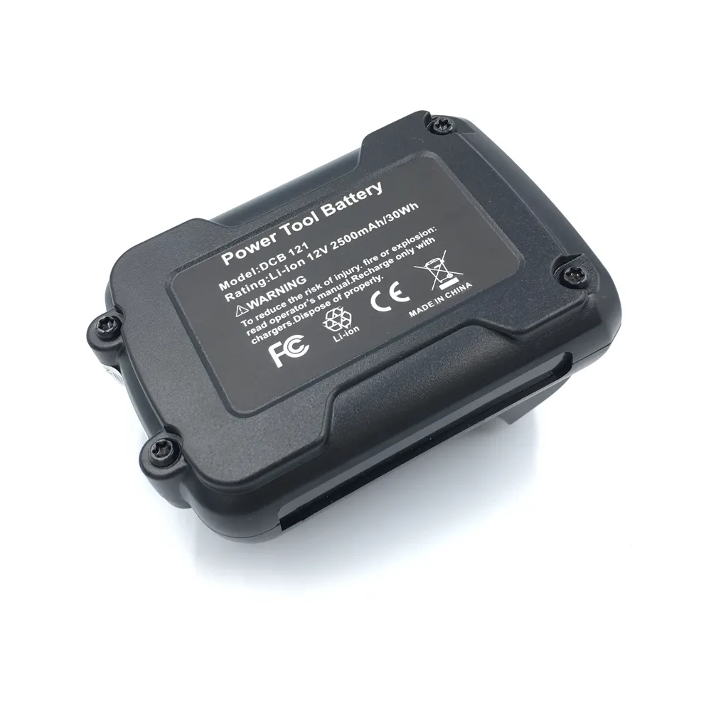 العلامة التجارية الجديدة بطارية قابلة للشحن 12V ديوالت DCR006 DCS310 DCT410S1 DCT419 DCF610 DCD700 DCD710 DCF805 DCF813 DCF815 ليثيوم أيون