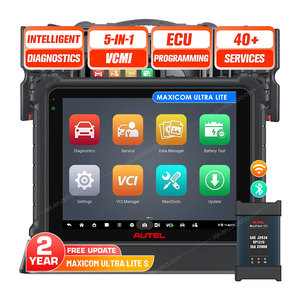 Autel Tienda Oficial MaxiCOM Ultra Lite S Profesional Coche OBD 2 Escáner ECU Programación Altar OBD2 Herramientas de Diagnóstico de Vehículos