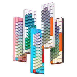 俄罗斯布局机械键盘62键RGB背光游戏电脑无线键盘 - Product Image 2