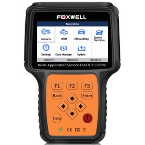 FOXWELL NT650精英汽车OBD2扫描仪汽车OBD II ABS安全气囊码阅读器，带SAS EPB DPF EPS TPMS TPS电池注册 - Product Image 1