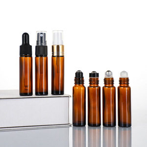 2ml 3ml 5ml 8ml 10ml personalizado pequeño recargable redondo vacío botella de vidrio de lujo Perfume aceite Spray botella de muestra - Product Image 1