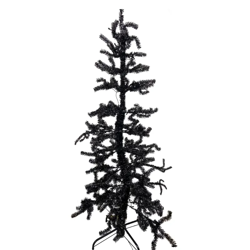 Elegante Halloween luces de doble Color negro bailando árbol de Navidad