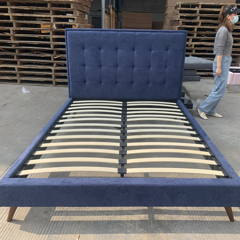 Furniture New Product Fabric Luxury Design Modern Camas King Size Bed beds