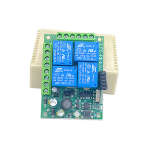 Universal <strong>Wireless</strong> Remote <strong>Control</strong> Switch AC110V 220V 4CH <strong>Relay</strong> Receiver Module With 4 Channel RF Remote 433 Mhz Transmitter - Product Image 4
