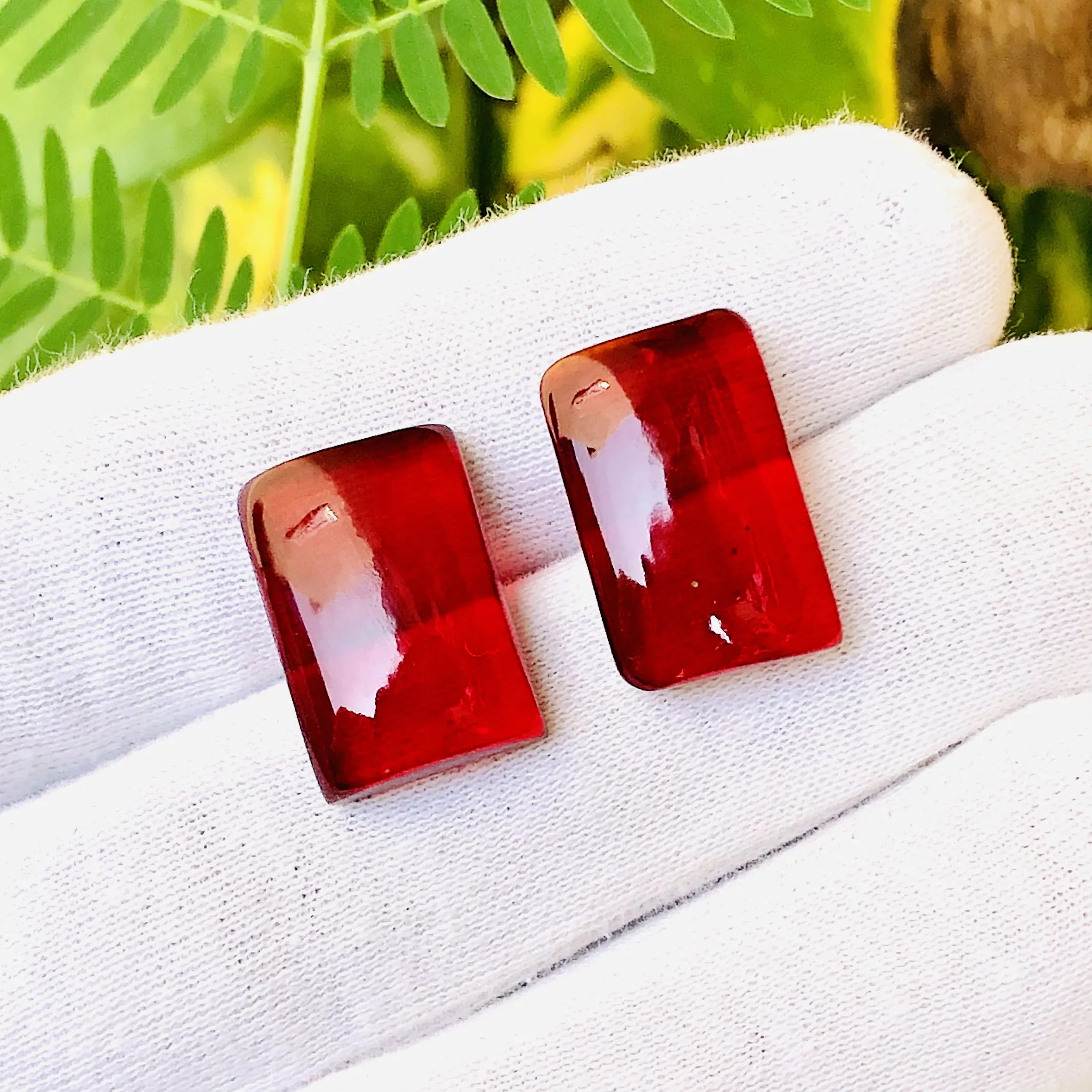 Corundum đỏ Ruby Mặt đá quý hoàn hảo mozambique Pigeon máu Ruby hình bầu dục bán buôn lỏng GEM-AAA chất lượng hàng đầu CALIBRA