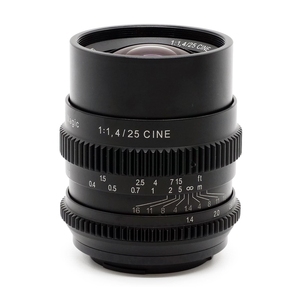 SLR Magic 25mm F1.4 tam çerçeve geniş açı Cine sinema başbakan Lens MF/manuel odaklama için montaj - Product Image 1