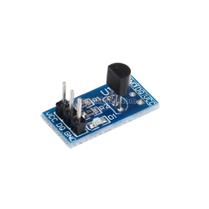 QXW DS18B20温度センサーモジュール開発ボード温度測定DC3 ~ 5V電子部品ブロックボード - Product Image 1