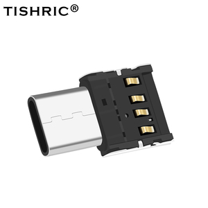 TISHRIC OTG tip-c OTG mikro USB adaptör USB tip C şarj veri dönüştürücü OTG kablo için fare klavye USB DIsk flaş - Product Image 1