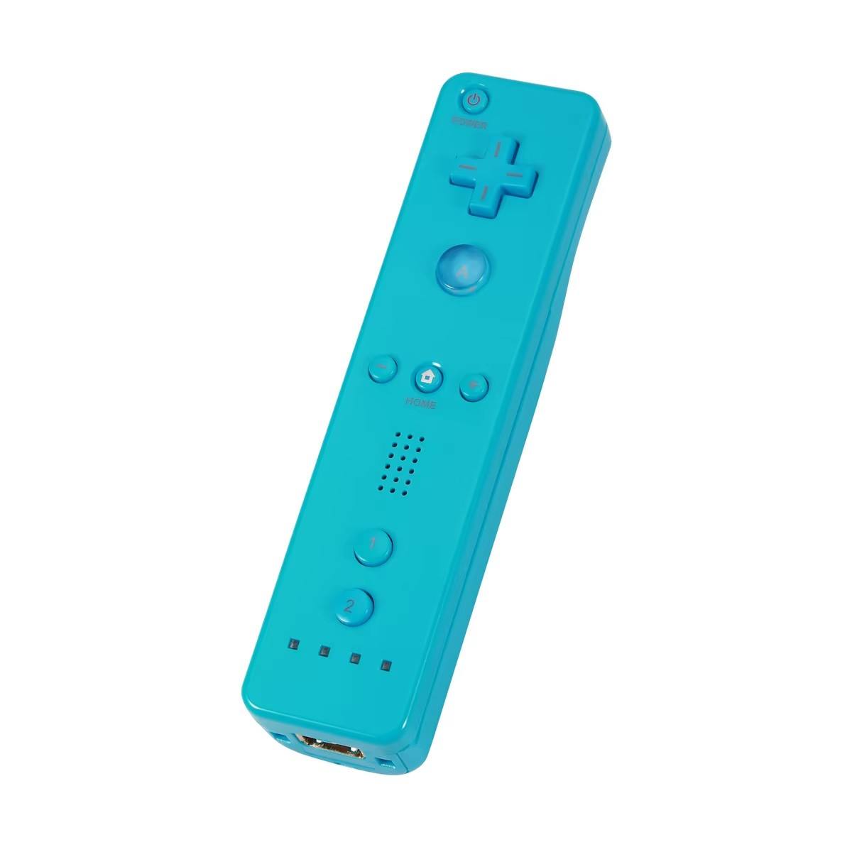 Mando a distancia azul claro sin movimiento