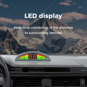 MEKEDE LED <strong>Display</strong> <strong>Reversing</strong> Radar/black <strong>Sensor</strong> for Universal Four <strong>Parking</strong> <strong>Sensors</strong> Suitable for 12V Cars - Product Image 4