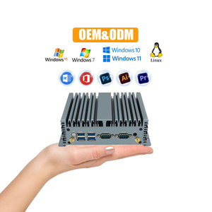 XT Mini PC Linux WI-FI 4G GPS SIM-Steckplatz Desktop-Computer PC Mit RS232 485 COM VGA hd-mi1 USB 12 V5A Power Linux Mini PC - Product Image 1