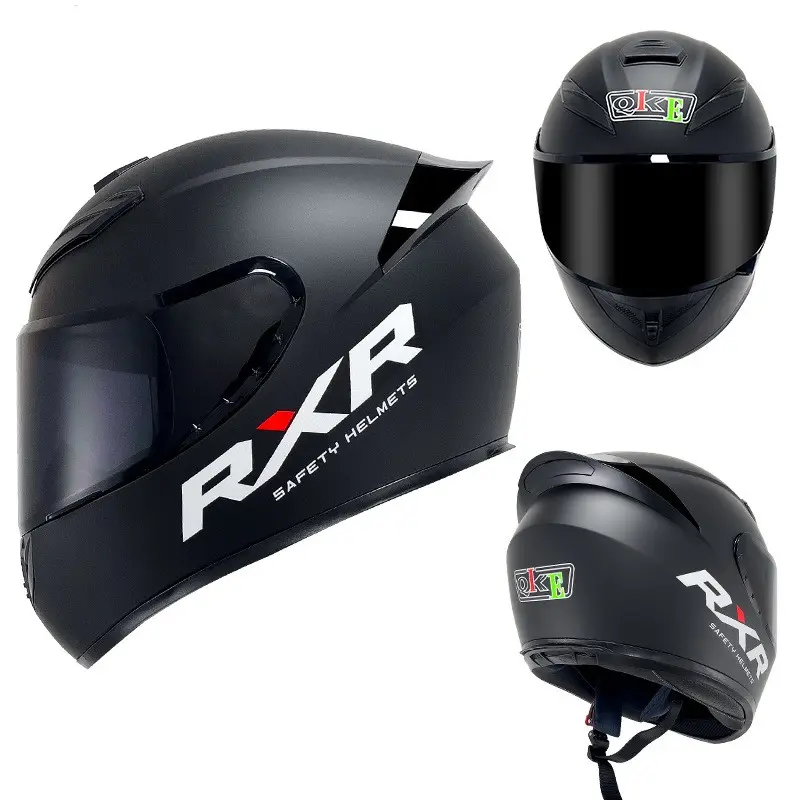 Casco de Moto de cara completa con revestimiento lavable, precio al por mayor, logotipo personalizado, fabricante de fábrica, DOT, 2023