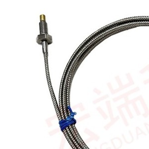 Sensor de termopar blindado tipo J de longitud personalizada Instrumento de control de temperatura preciso compatible con OEM/ODM - Product Image 2