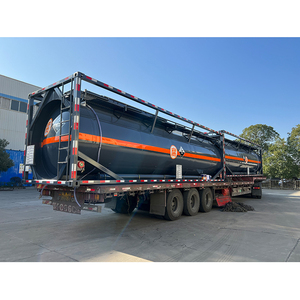 Tanque ISO de 30 pies para ácido fluorhídrico UN1790 Contenedor de almacenamiento de productos químicos líquidos para transporte - Product Image 4