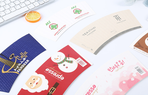 Ventaglio di carta stampato personalizzato biodegradabile di prezzo all'ingrosso ecologico con macchina per la produzione di bicchieri di carta