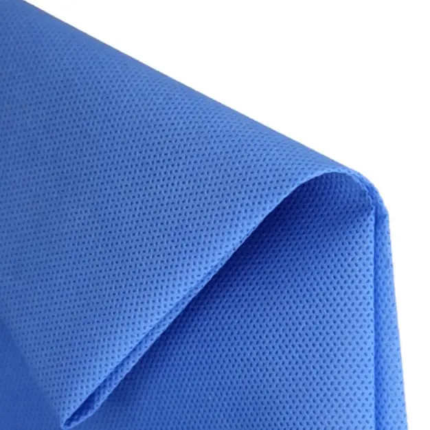 Medical antibacterial tela pp non-woven for surgical gown sterile sms nonwoven cloth fabric
