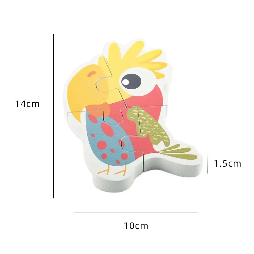 Wholesale Factory Direct Sales Bricks Mdf Learning Mini Children'S Diy 3D Puzzle Toys For Kids