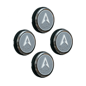 Круглая кнопка лифта с микропереключателем Брайля - Product Image 1