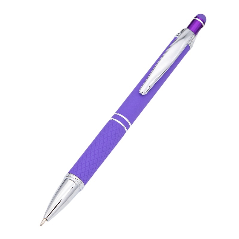 Silver with Purple