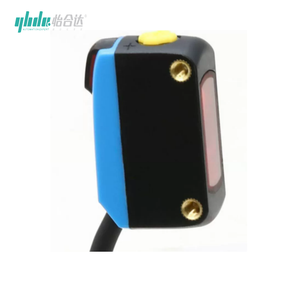 Sensor de haz fotoeléctrico láser de CC de largo alcance de alta precisión con salida analógica para una medición de distancia infrarroja confiable