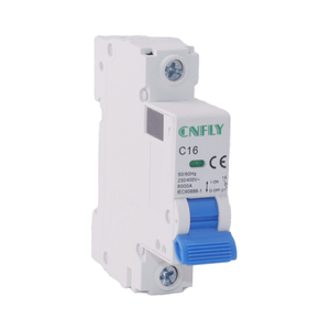 Type 6KA Short Protection C Curve 16A 25A Mini <strong>Circuit</strong> <strong>Breaker</strong> C65S Safety Switch <strong>Limited</strong> <strong>Current</strong> Din Rail IEC60898 - Product Image 2