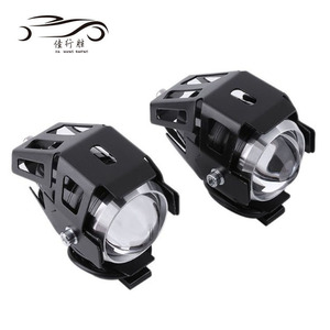 Yüksek güç U5 LED motosiklet far dönüşümü spot aydınlatma sistemi 12V su geçirmez U5 motosiklet lambası - Product Image 1