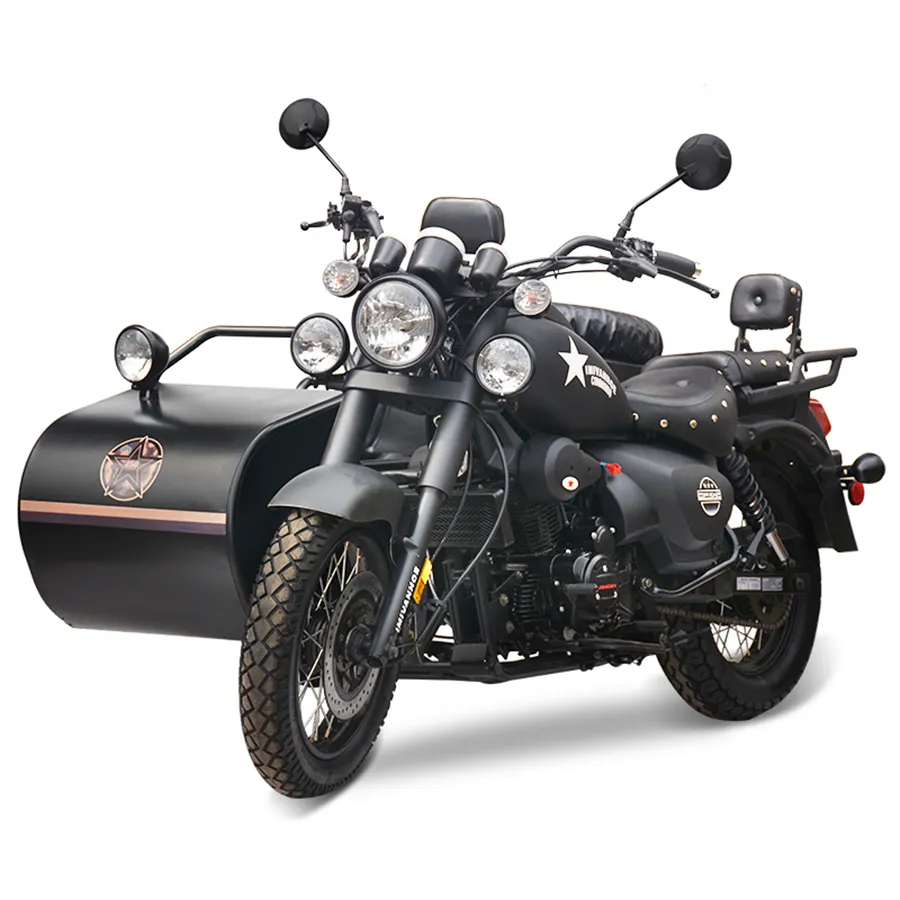 गर्म बेच मोटर चालित तिपहिया साइकिलें 250cc तेल ठंडा 3 पहिया मोटरसाइकिल का इस्तेमाल किया बिक्री के लिए