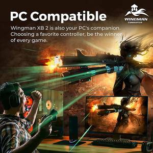 Wireless Controller Adapter für X-Box-Konsolen und PC, unterstützt Remap und einstellbaren Turbo für Nintndo-Switch der PS-Serie - Product Image 2