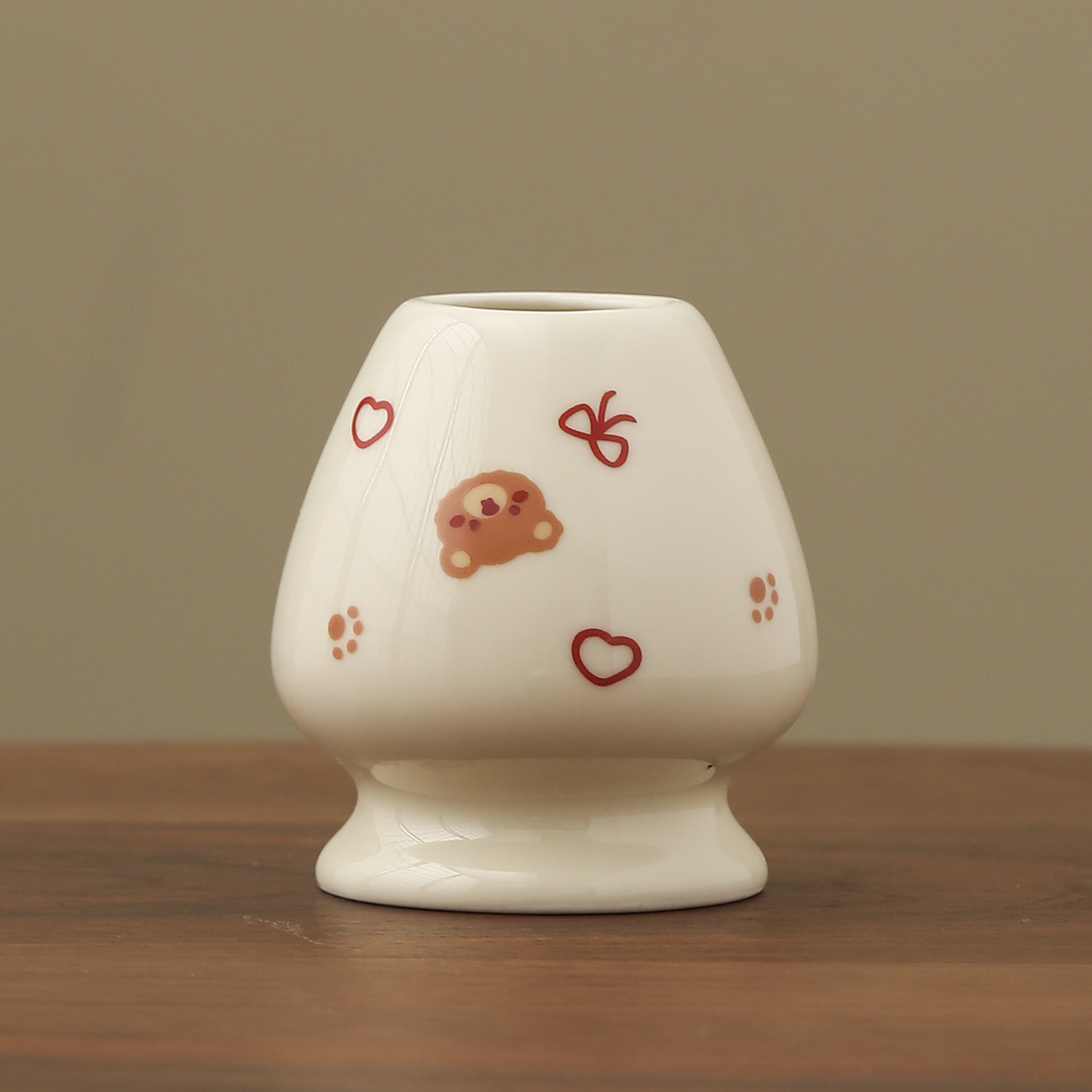 Soporte para batidor Bear-Beige