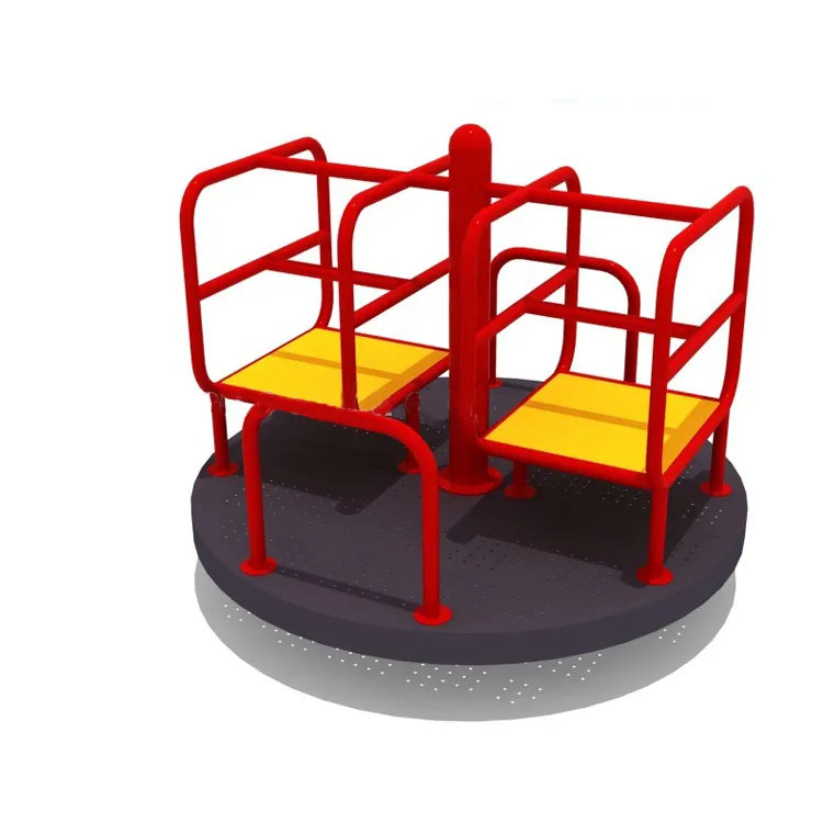 YL-ZM001 novo merry go round, zona de jogo, cadeira giratória, jogos de crianças ao ar livre playground para venda