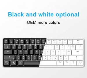Mini Gaming 61 Keys Dual Mode <strong>Keyboard</strong> 70%RGB Switch <strong>Keyboard</strong> ABS Mechanical <strong>Keyboard</strong> - Product Image 5