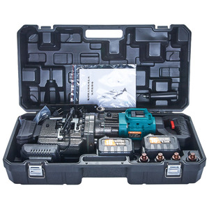 Xách tay công nghiệp Lithium Battery Powered đấm Máy kênh thép đấm máy nhanh thủy lực công cụ phụ kiện - Product Image 1