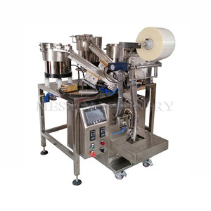 Máquina de embalaje de alimentación y conteo de clasificación automática Tornillo Pernos de clavo Sujetador Máquina de embalaje de barra