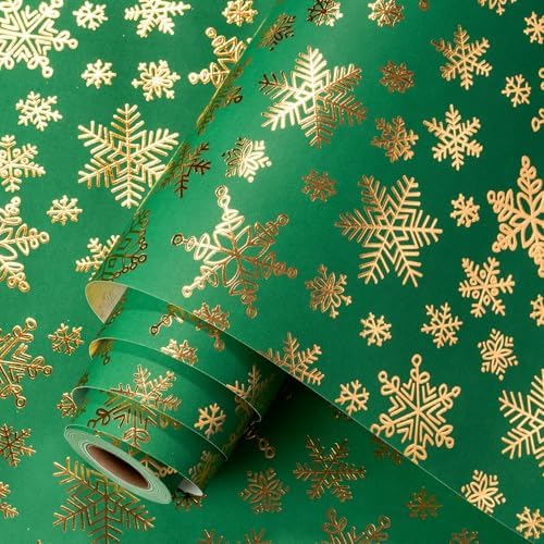 Gold Foil Snowflake