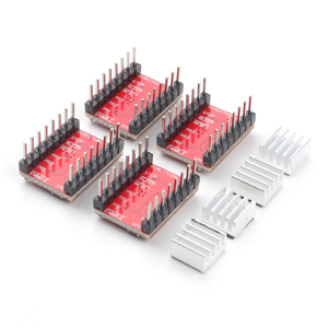 Controlador de motor paso a paso Reprap A4988 con disipador de calor tipo programador de paquete SMD