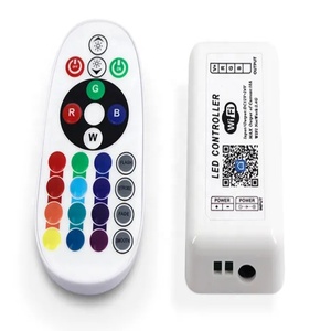 Лидер продаж, беспроводной 24-ключ RGB Tuya WiFi контроллер для умной домашней системы освещения - Product Image 4