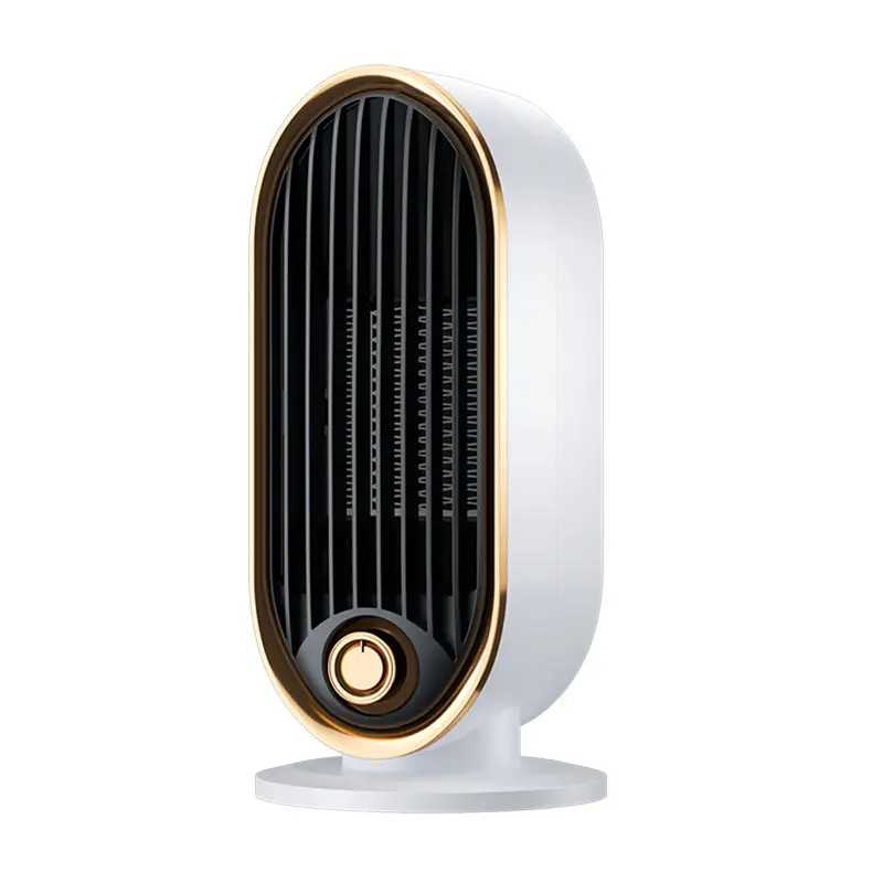 Mini radiateur ventilateur 2s à chauffage rapide 800w ptc, appareil électrique portable pour espace domestique avec support infrarouge