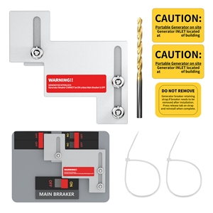Generator Interlock Kit Voor <span class=keywords><strong>Cutler</strong></span> Hamer Uitdager Br En <span class=keywords><strong>Ch</strong></span> Serie 150-200 Ampère Panelen 1 1/4 Tot 1 1/2 Inch Ruimte - Product Image 1